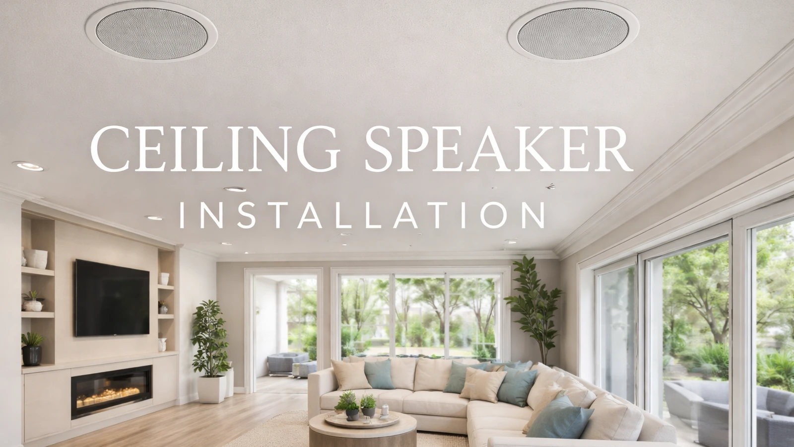 Ceiling Speaker Installation Featured Ceiling Speaker Installation Featured