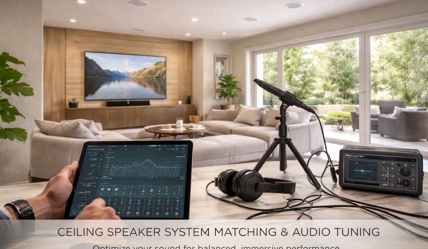 Ceiling Speaker System Matching And Audio Tuning Ceiling Speaker System Matching And Audio Tuning
