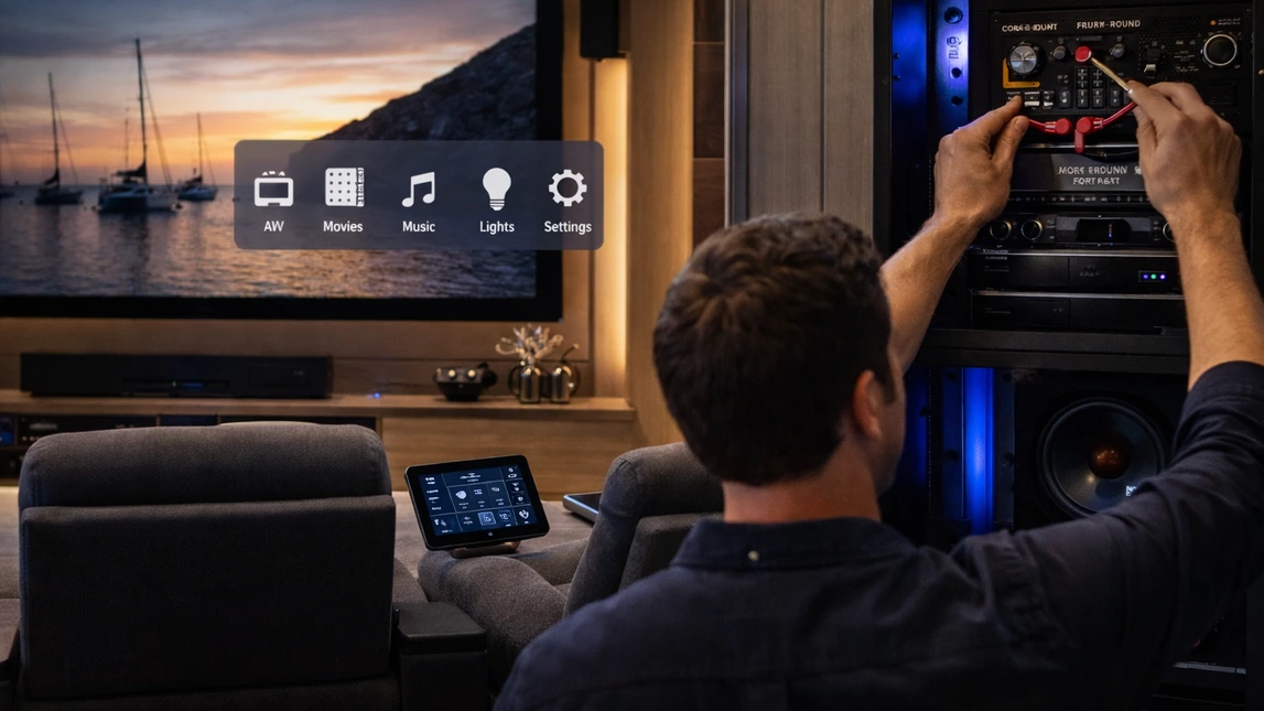 Home Theater Audio Video System Integration Home Theater Audio Video System Integration