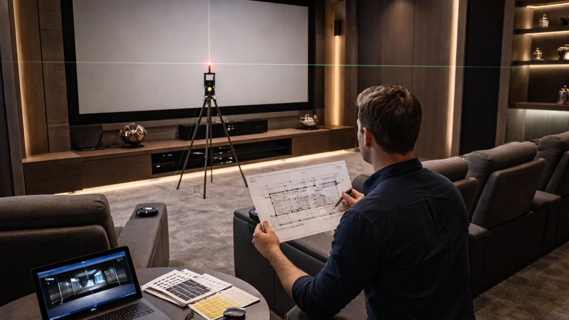Home Theater Room Layout And Screen Planning Home Theater Room Layout And Screen Planning