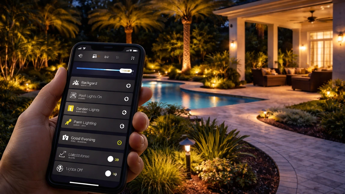 Smart Outdoor Lighting Control Scheduling And Scenes Smart Outdoor Lighting Control Scheduling And Scenes